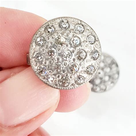 fabric cover metal buttons|rhinestone button covers.